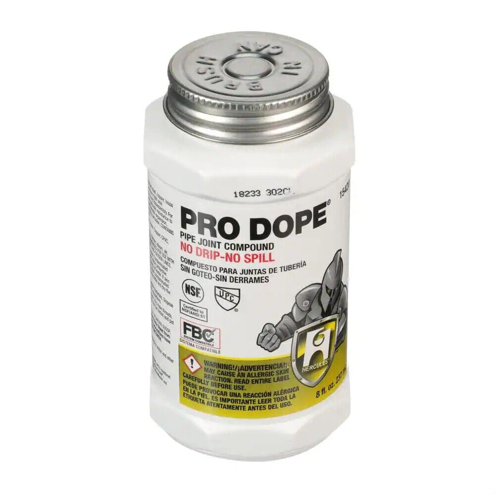 Pro Dope 8 Oz. Pipe Joint Compound - Plumbing Sealant NEW