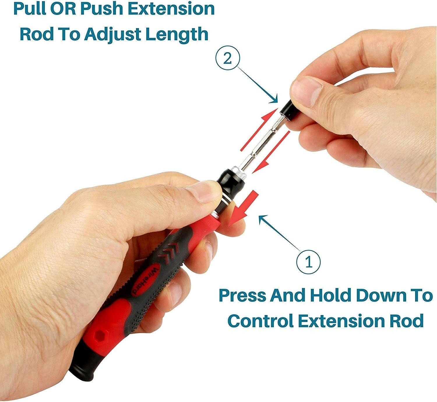 WIREHARD 62 in 1 Precision Screwdriver Set Computer Repair Tool Kit Magnetic Bit