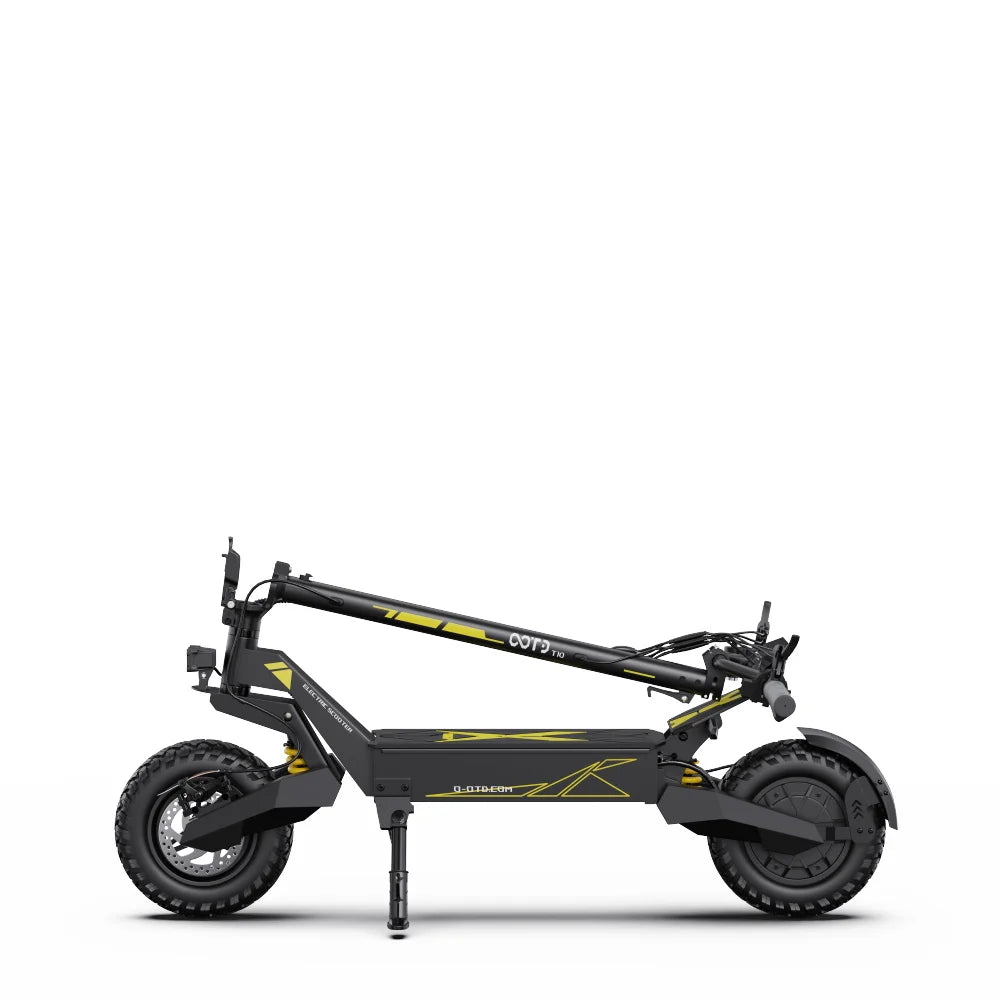 OOTD T10 Electric Scooter for Adult 48V 13Ah Battery 500W Motor 11 Inch Off-Road Foldable E-Scooter