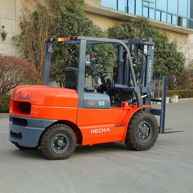 5 Ton Electric Forklift 5000 KGS with Lithium Battery CE Certified Warehouse Logistics Use