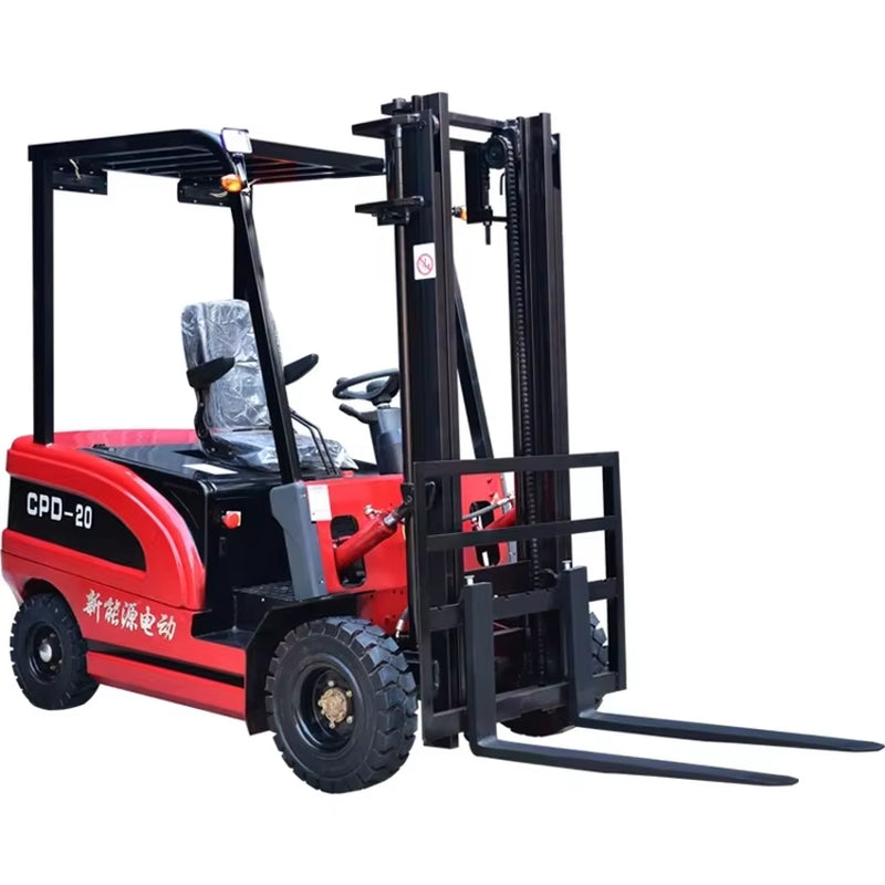 Roya 2Ton 3 Ton Full AC Motor Long Working Hours Battery Electric Forklift Truck with CE