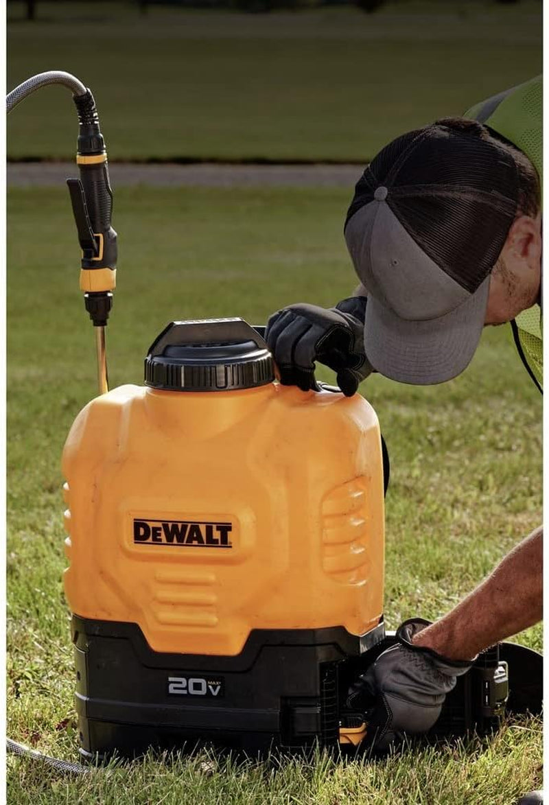 190742 20V MAX Lithium-Ion 4 Gallon Powered Backpack Sprayer (Tool Only)