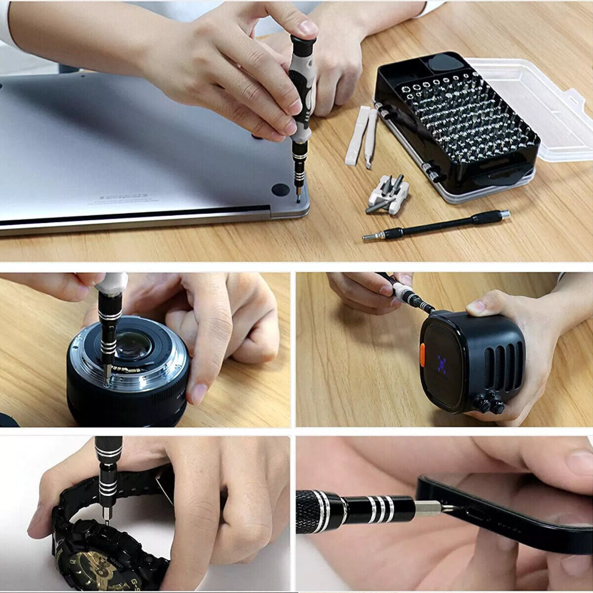 125 in 1 Magnetic Precision Screwdriver Set Computer PC Phone Repair Tool Kit