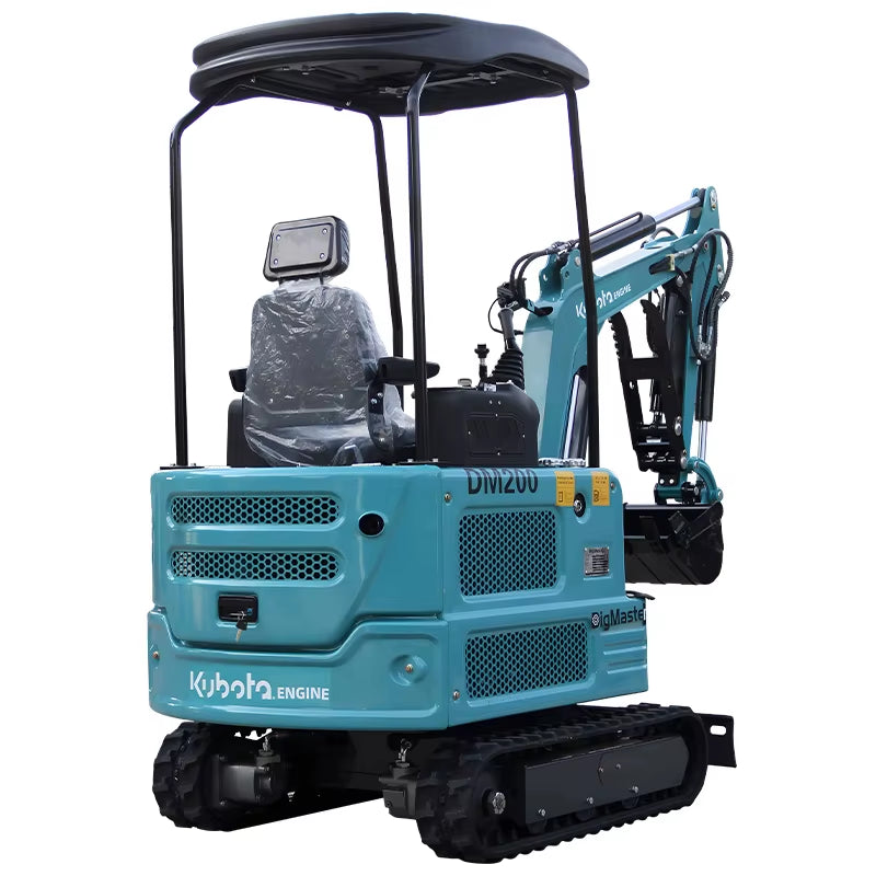 1.8 - Ton Mini Excavator. Equipped with a  Engine for Robust Power. Shipped from the United States