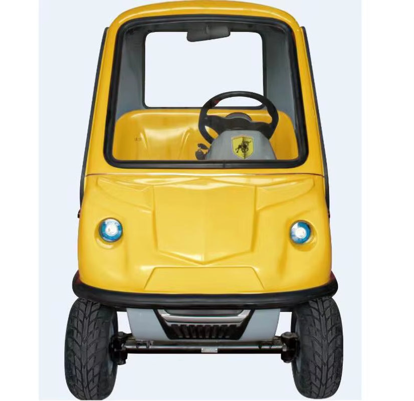 Retro Vintage Classic Most Popular Cheap Chinese Electric Rally Cars Chassis with Batteries Verified 4X4