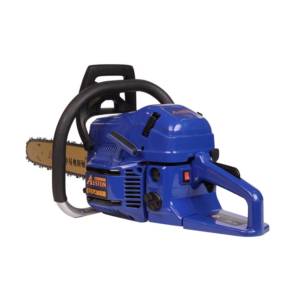 Auston Industrial Professional Petrol Chain Saw Machine Gas Powered Tree Chainsaws