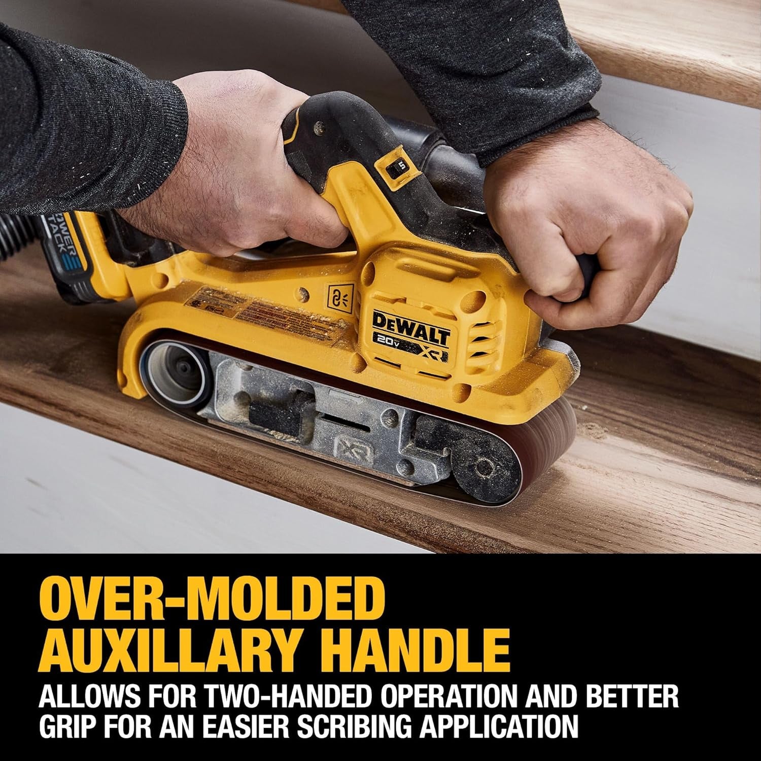 20V MAX* Belt Sander, Cordless, Brushless, Tool Only (DCW220B)
