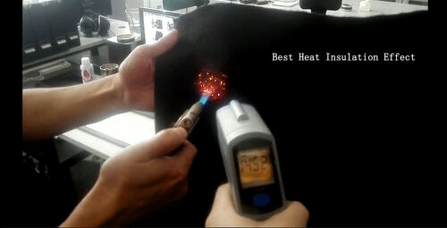 Carbon Fiber Welding Blanket Torch Shield Plumbing Heat 18" X 18" X 1/4" 3000℉