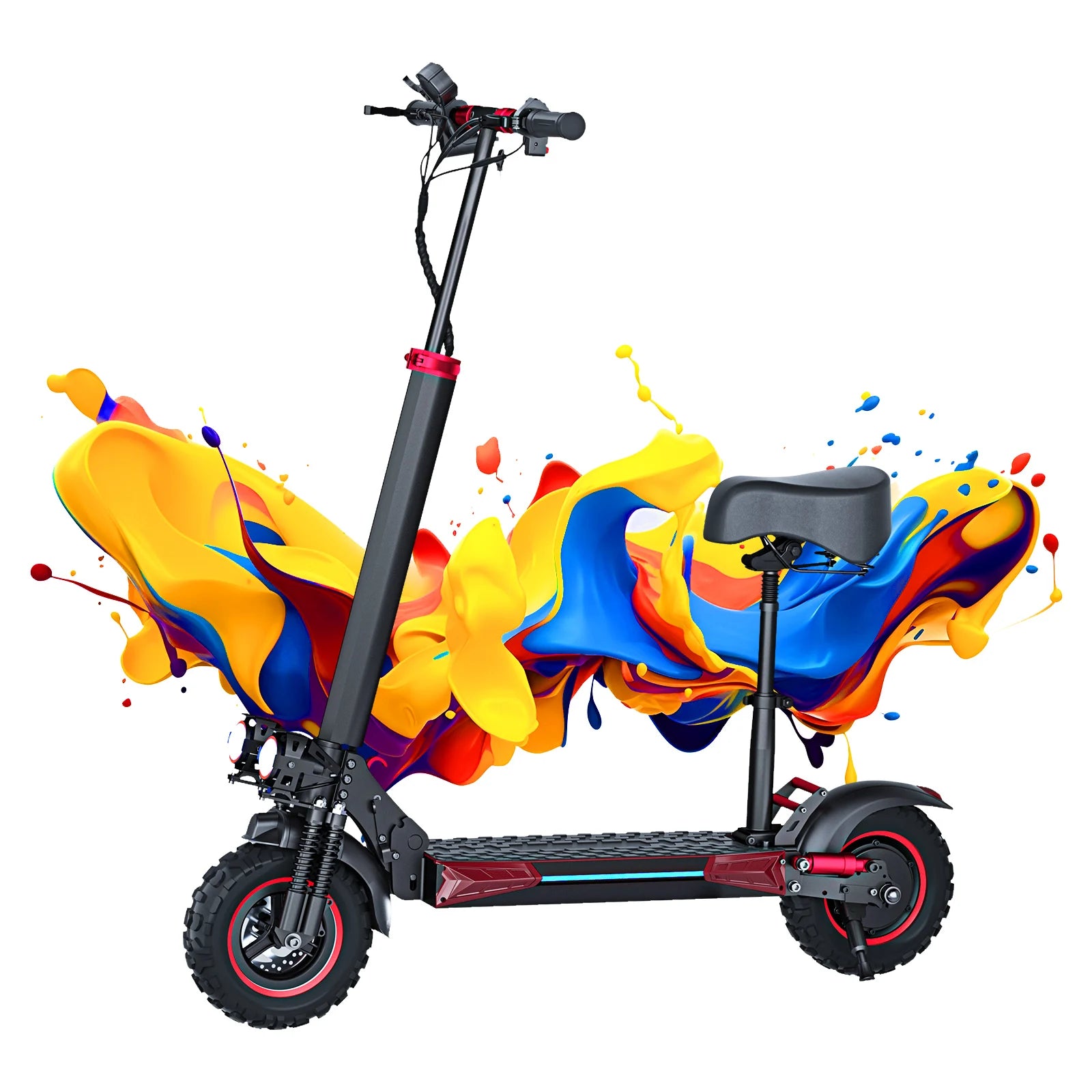 J11PLUS Escooters 1200W Motor 48V21Ah Battery with Front and Rear Turn Signals Electric Scoote 11-Inch Off-Road Tires E-Scooter
