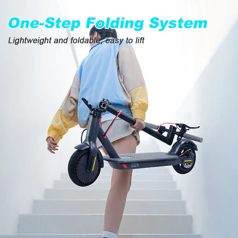MK083 350W Electric Scooter for Adults 36V 10.4AH Max Range 30KM Folding E-Scooter Smart Kick Scooter