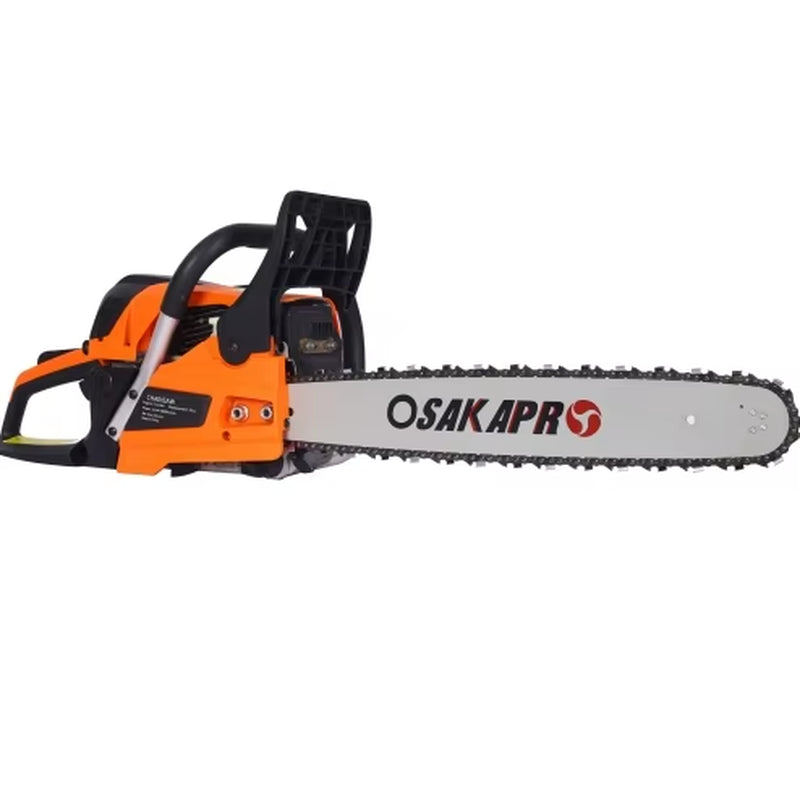20Inch 52Cc Gasoline Chainsaw New 2-Cycle EPA Compliant FCJ with Oregon Chain and 2-Stroke Feature Wood Cutting Tree Pruning