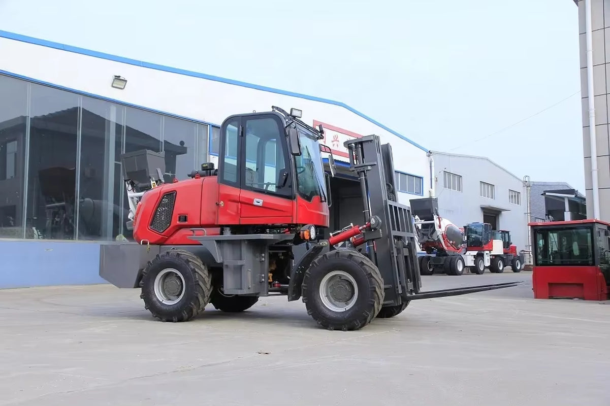 Unleash Your Off-Road Potential with a Powerful 3-Ton All-Terrain Forklift with Great Visibility