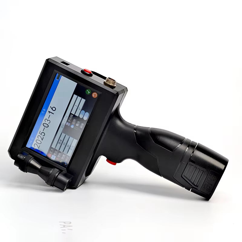 Portable Handheld Inkjet Printer for Packing Expiry Date QR Code Batch Paper Bag Coding