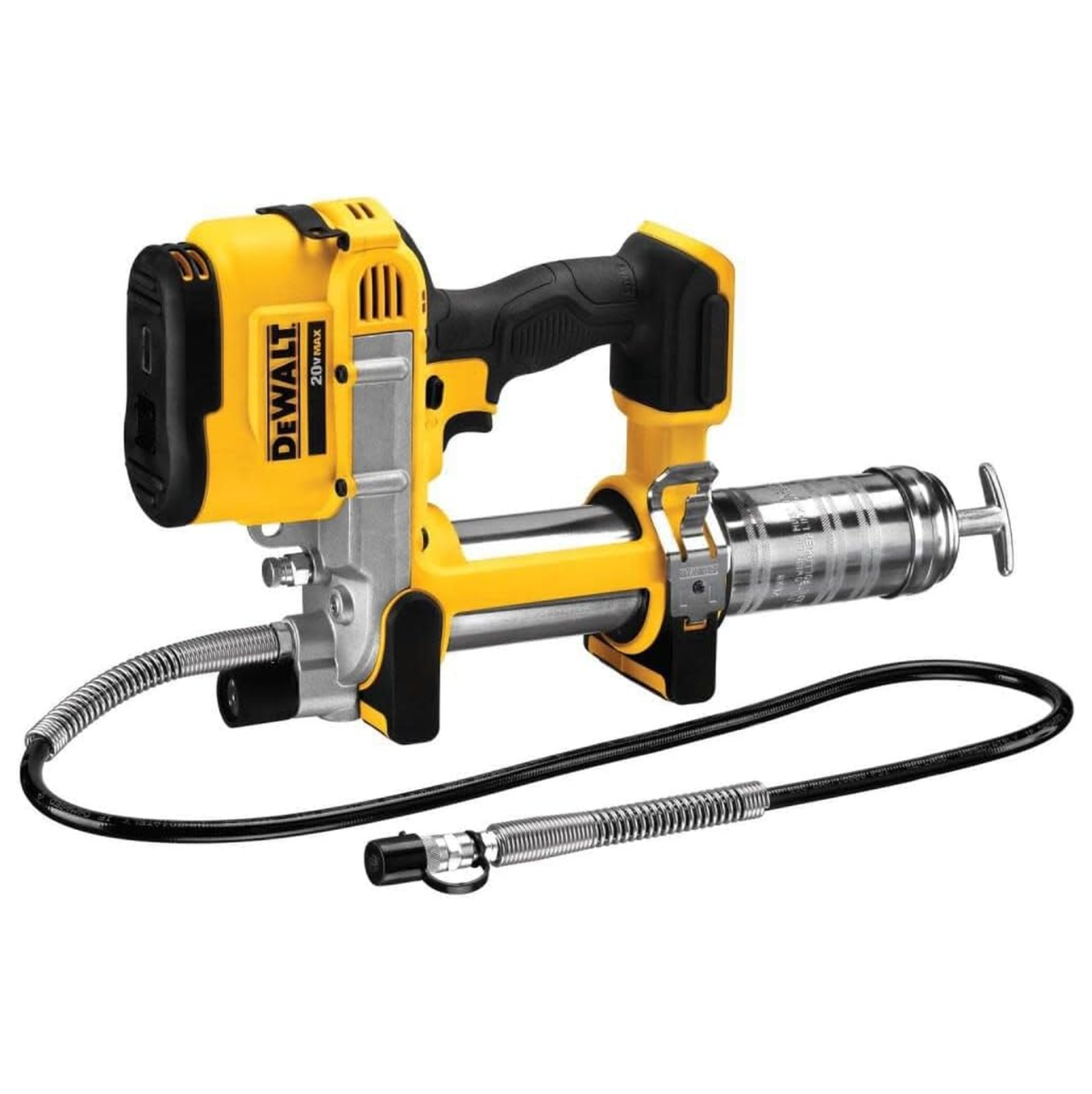 Grease Gun 20V MAX, Cordless, 42” Long Hose, 10,000 PSI, Variable Speed Triggers, Tool Only (DCGG571B)