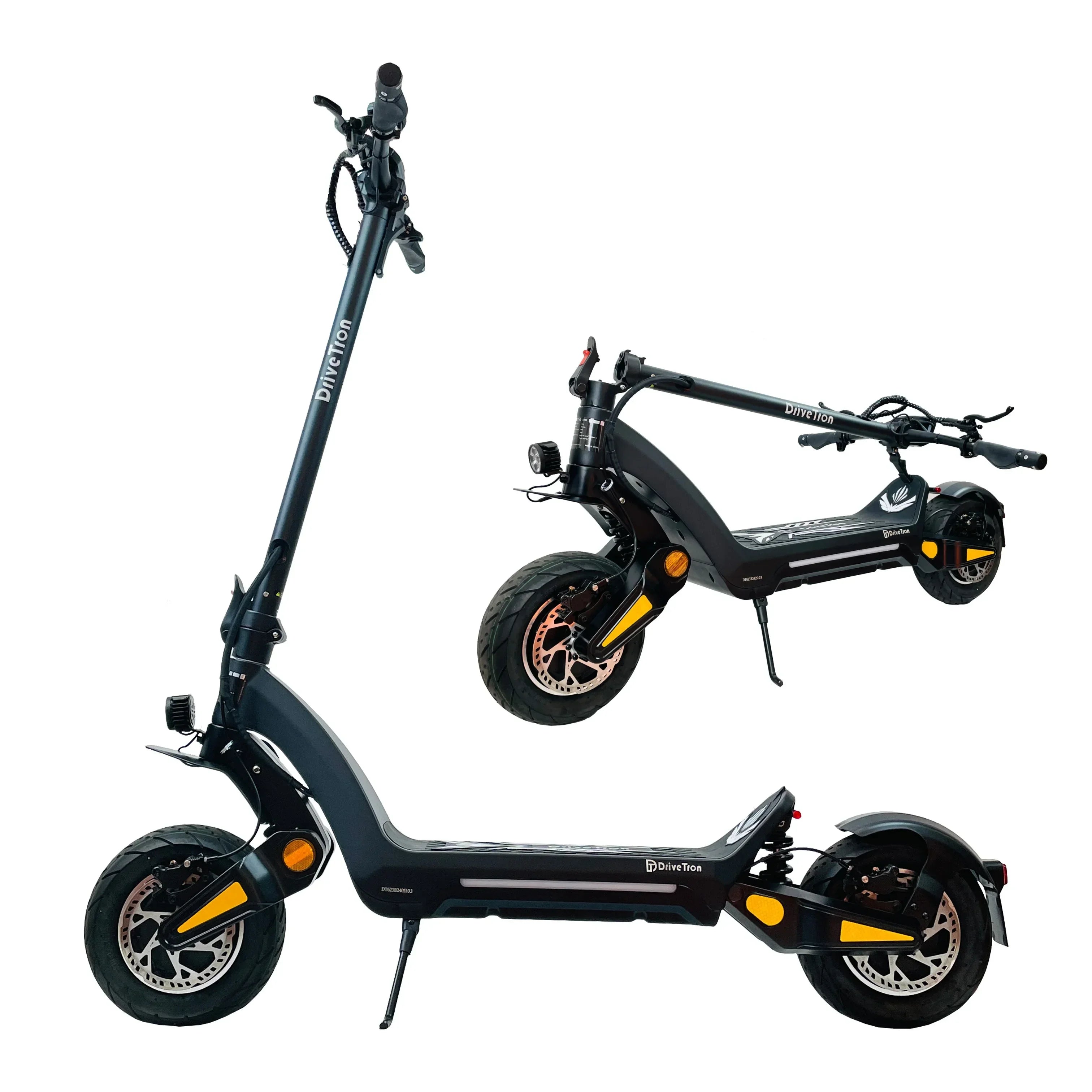 Drive Tron DT06 Adult Electric Scooter, 1200W*2 Motor,60V 23.4Ah Battery ,Folding E-Scooter, E-Mountain Scooter