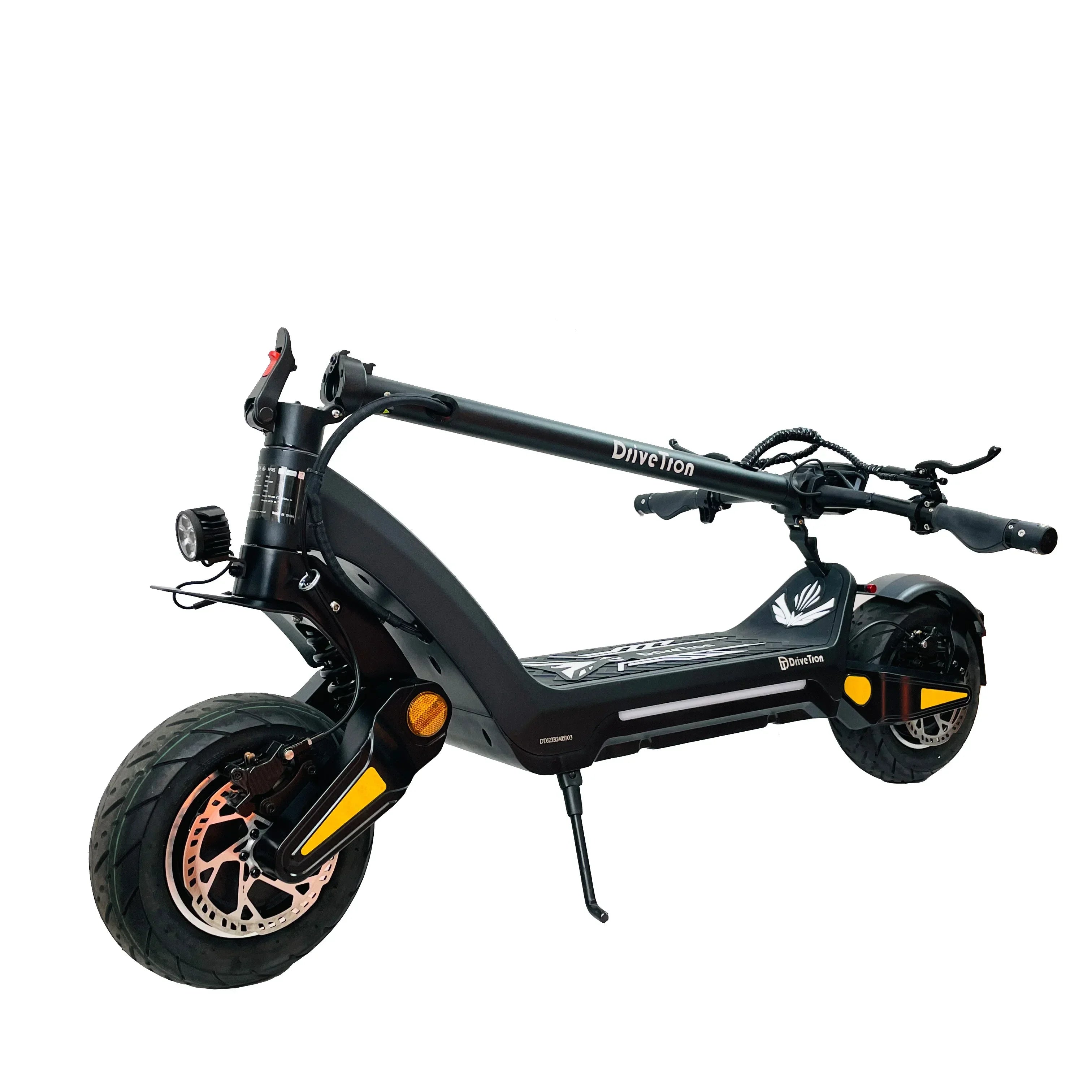 Drive Tron DT06 Adult Electric Scooter, 1200W*2 Motor,60V 23.4Ah Battery ,Folding E-Scooter, E-Mountain Scooter