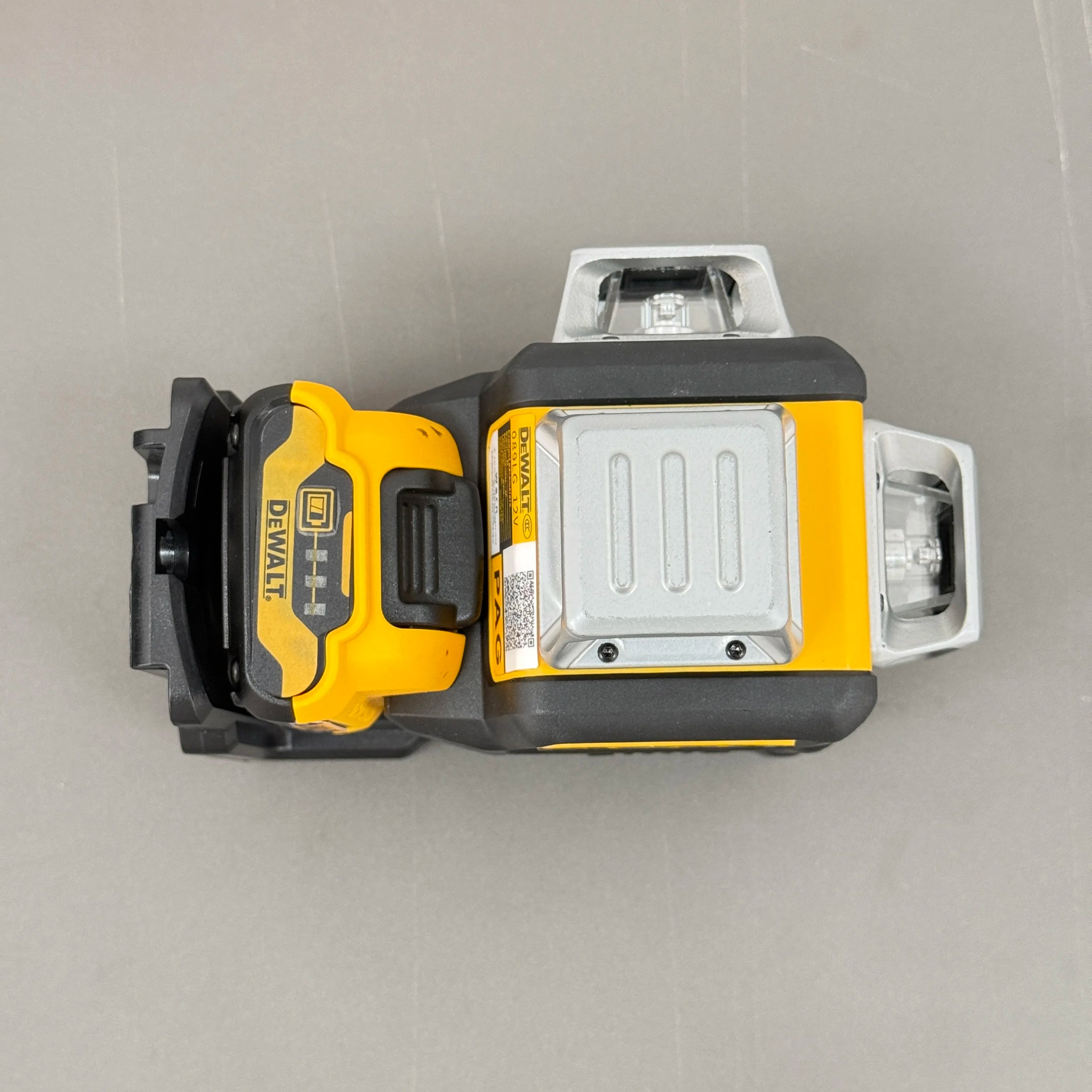 2025 DW089LG 3 Sides*360 Degree Vertical 12V Lithium Battery 12 Lines Laser Level Horizontal Green Meter Outdoor TOOL