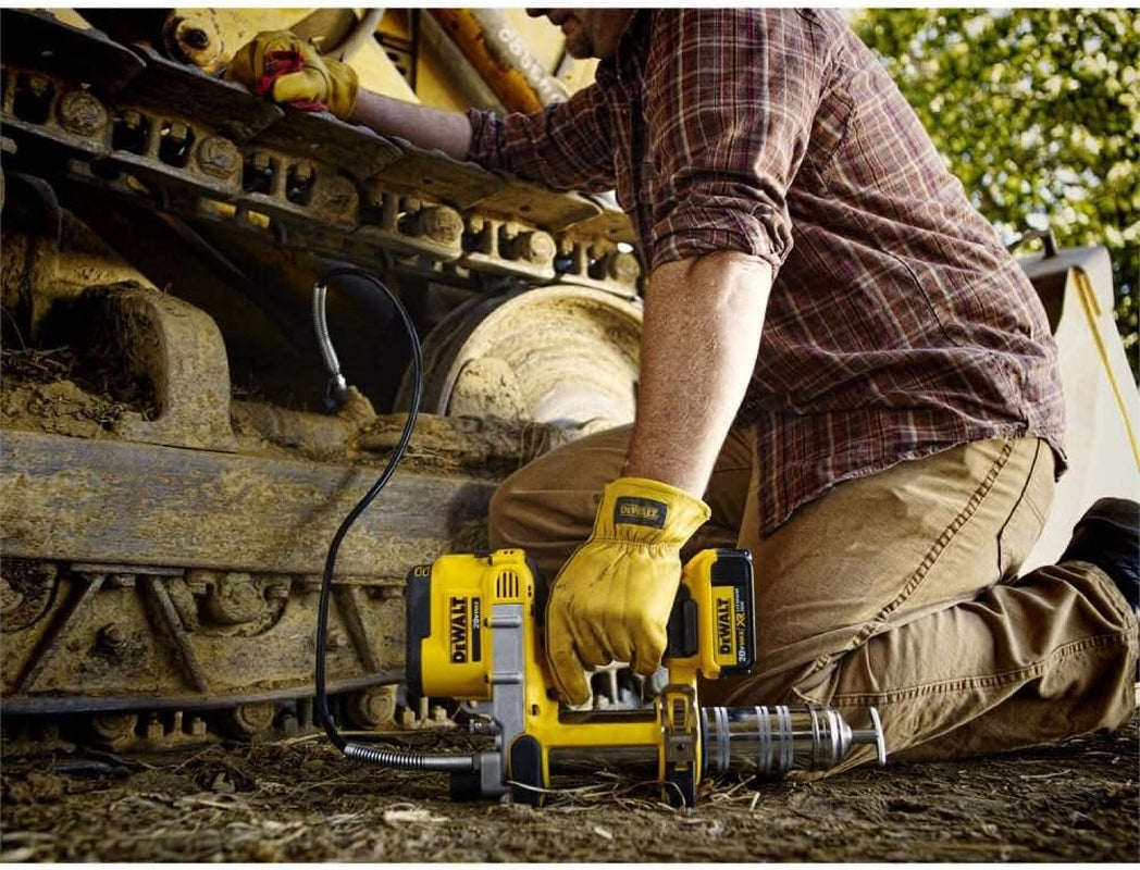 Grease Gun 20V MAX, Cordless, 42” Long Hose, 10,000 PSI, Variable Speed Triggers, Tool Only (DCGG571B)