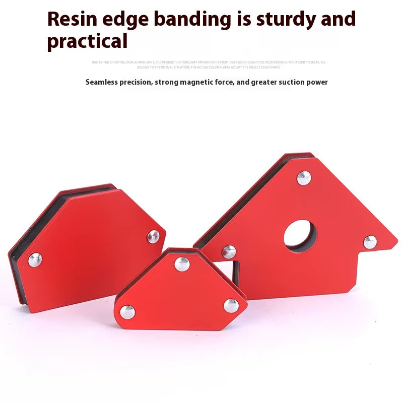 Strong Magnetic Welding Locator Electric Welding Auxiliary Magnetic Suction Right Angle Magnet Bevel Multi-Angle Iron Locator