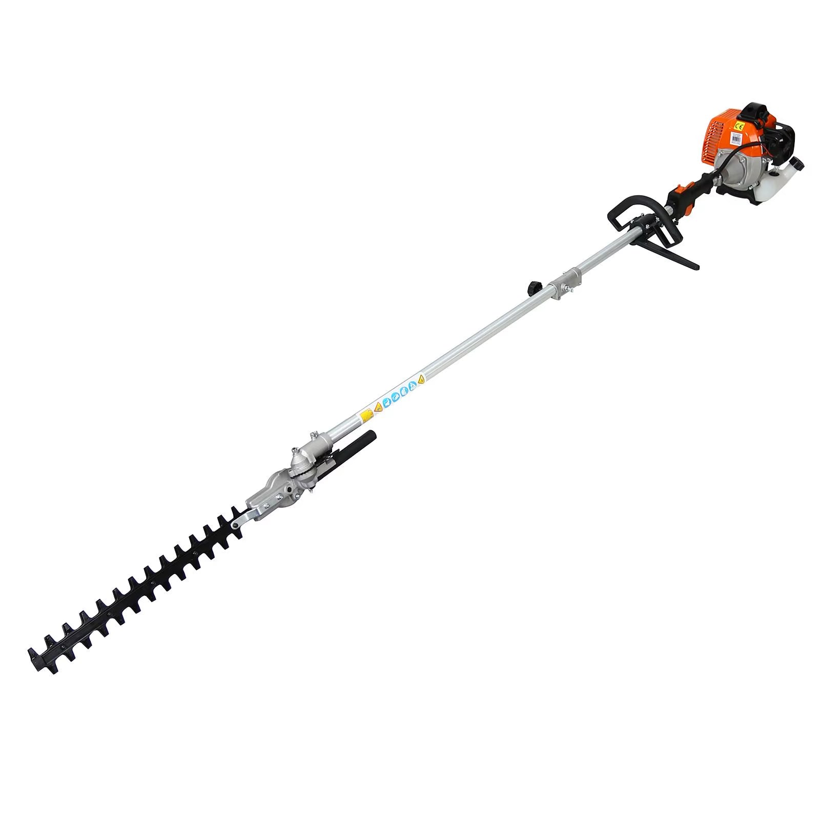 DB 4 in 1 33CC 2-Cycle Multi-Functional Garden Tool System 2-Cycle Gas Pole Saw Hedge Trimmer Grass Trimmer for Lawn Mowing