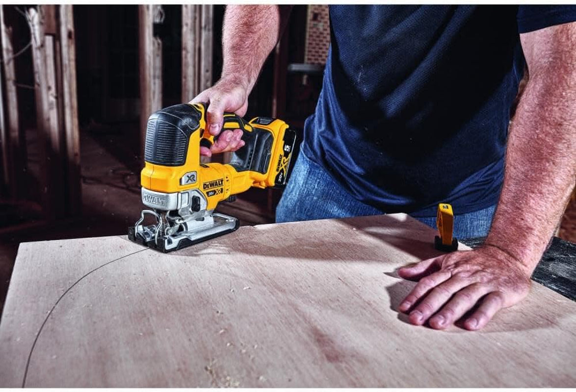 20V MAX XR Jig Saw, 3,200 Blade Speed, Cordless, Brushless Motor, LED Light, Bare Tool Only (DCS334B)