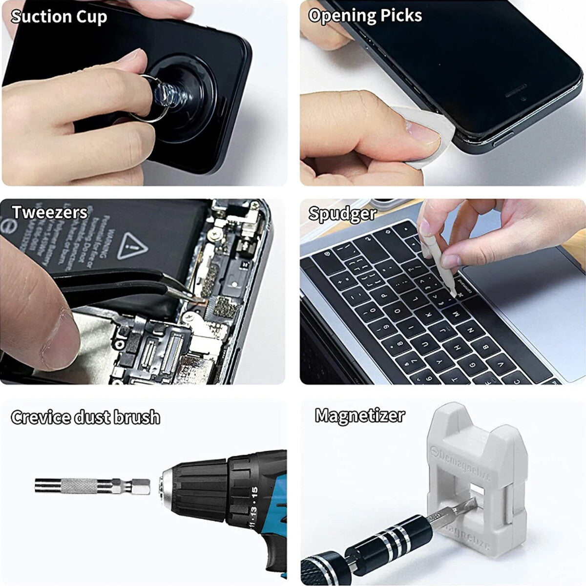 125 in 1 Magnetic Precision Screwdriver Set Computer PC Phone Repair Tool Kit