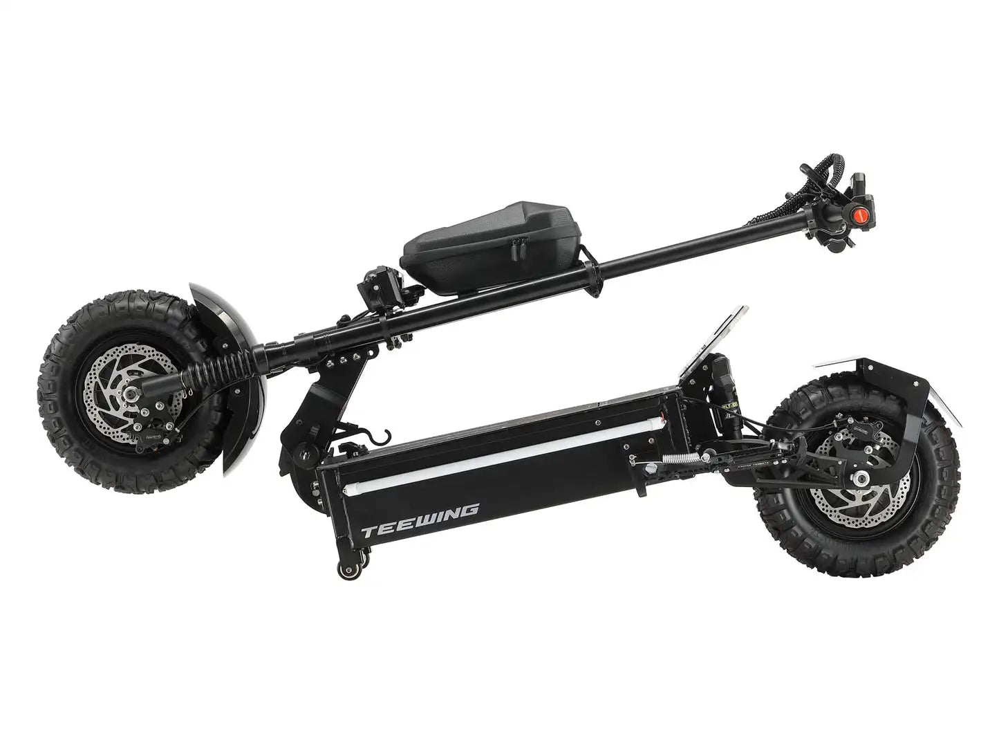 TEEWING Z4 Pro Adult Electric Scooter, 8000W Motor,60V40Ah Folding E-Scooter, 13 Fat Tireh Tire,E-Mountain Scooter