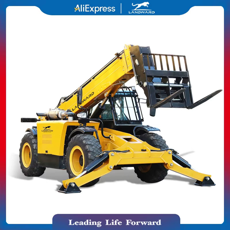 Multi-Purpose Intelligent Telescopic Handler Engine House Construction Rotary Telescopic Forklift Loader Customized for Sale