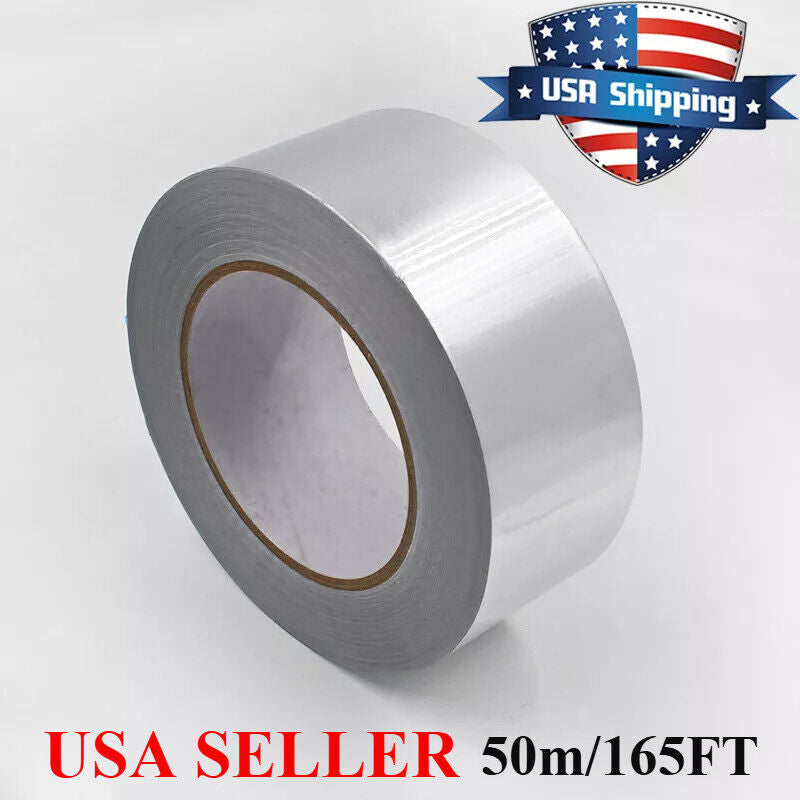 2In X 165FT Aluminum Foil Tape Heat Resistant Waterproof Insulation Home Repair