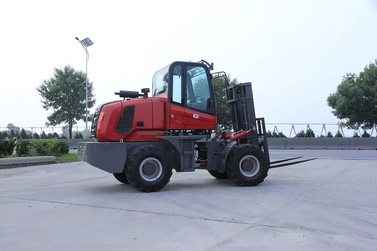 Unleash Your Off-Road Potential with a Powerful 3-Ton All-Terrain Forklift with Great Visibility