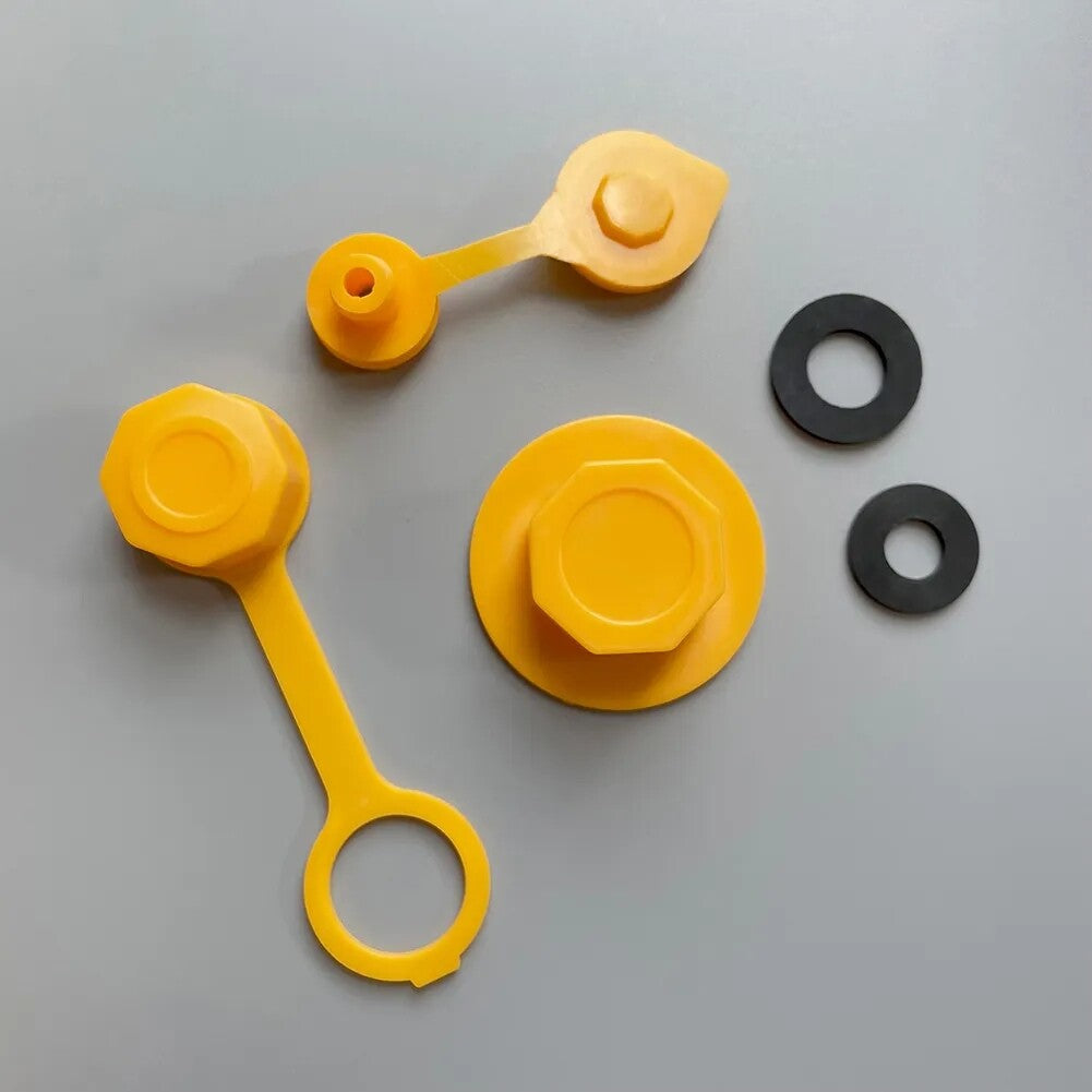 5✖ Replacement Gas Can Spout Nozzle Vent Kit for Plastic Gas Cans Old Style Cap