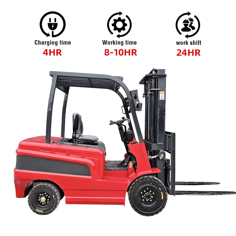 MSDS Factory High Quality Forklift Electric Forklift 3 Ton 5 Ton Mini Lithium Battery Forklift Lift Height 3M-7M
