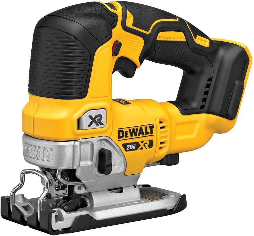 20V MAX XR Jig Saw, 3,200 Blade Speed, Cordless, Brushless Motor, LED Light, Bare Tool Only (DCS334B)