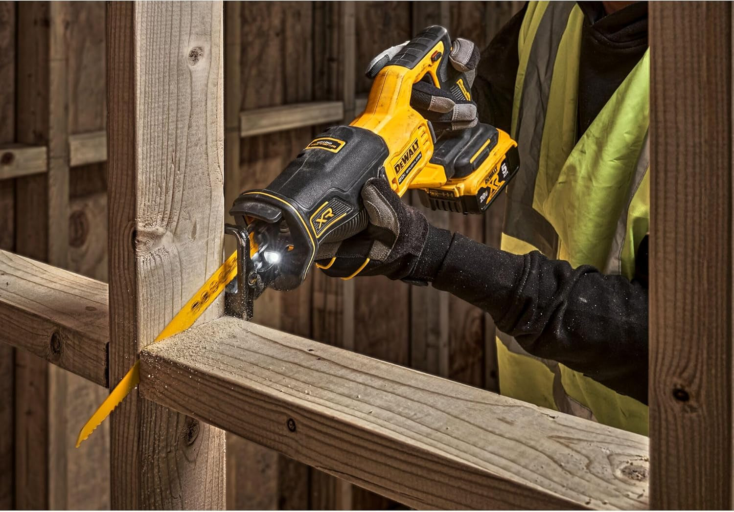 20V MAX* Reciprocating Saw, Cordless, 2-Finger Variable Trigger, Keyless Blade Clamp, Tool Only (DCS382B)
