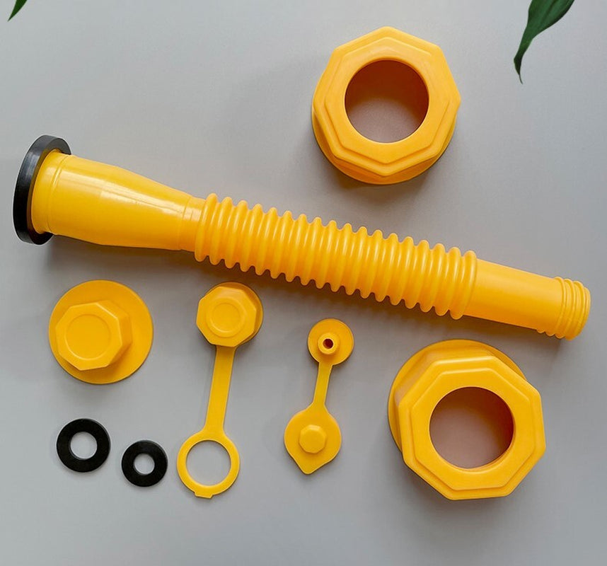 5✖ Replacement Gas Can Spout Nozzle Vent Kit for Plastic Gas Cans Old Style Cap