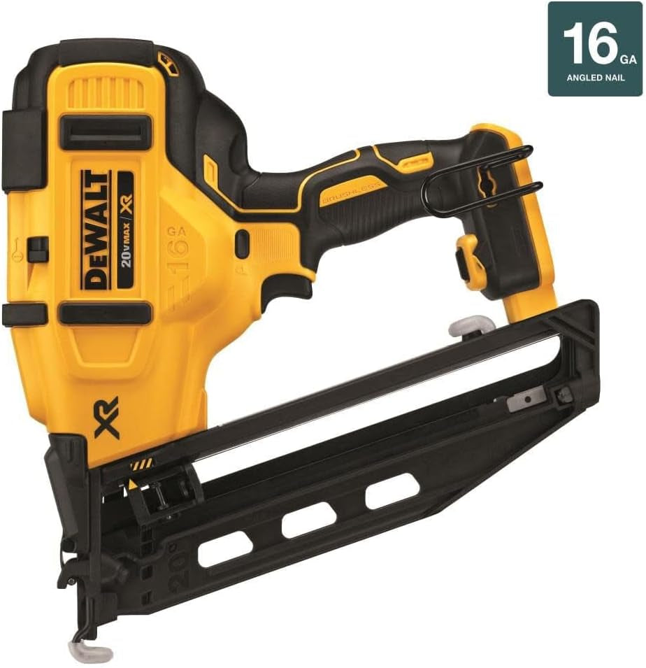20V MAX* Finish Nailer, Angled, 16GA, Tool Only (DCN660B)