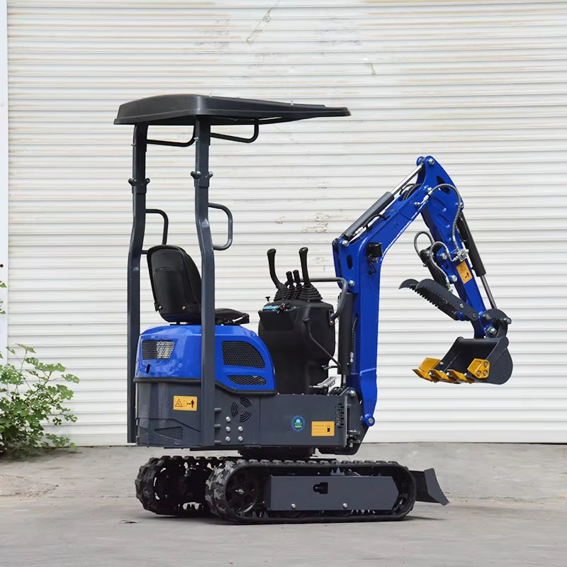 US EPA Mini Excavator 1.2 Ton with Side Swing Arm NEW Free Shipping EURO 5 Mini Bagger Digger with Core Motor & Pump Components