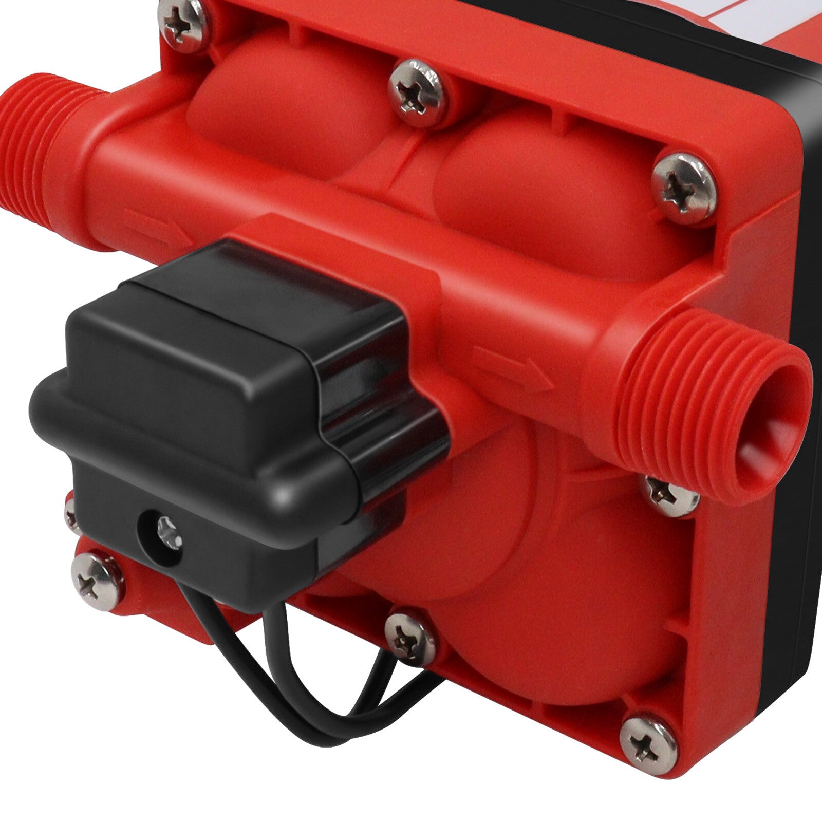 AC 110V 6GPM RV Water Pump Self-Priming Diaphragm Pump 70PSI High Pressure Pump