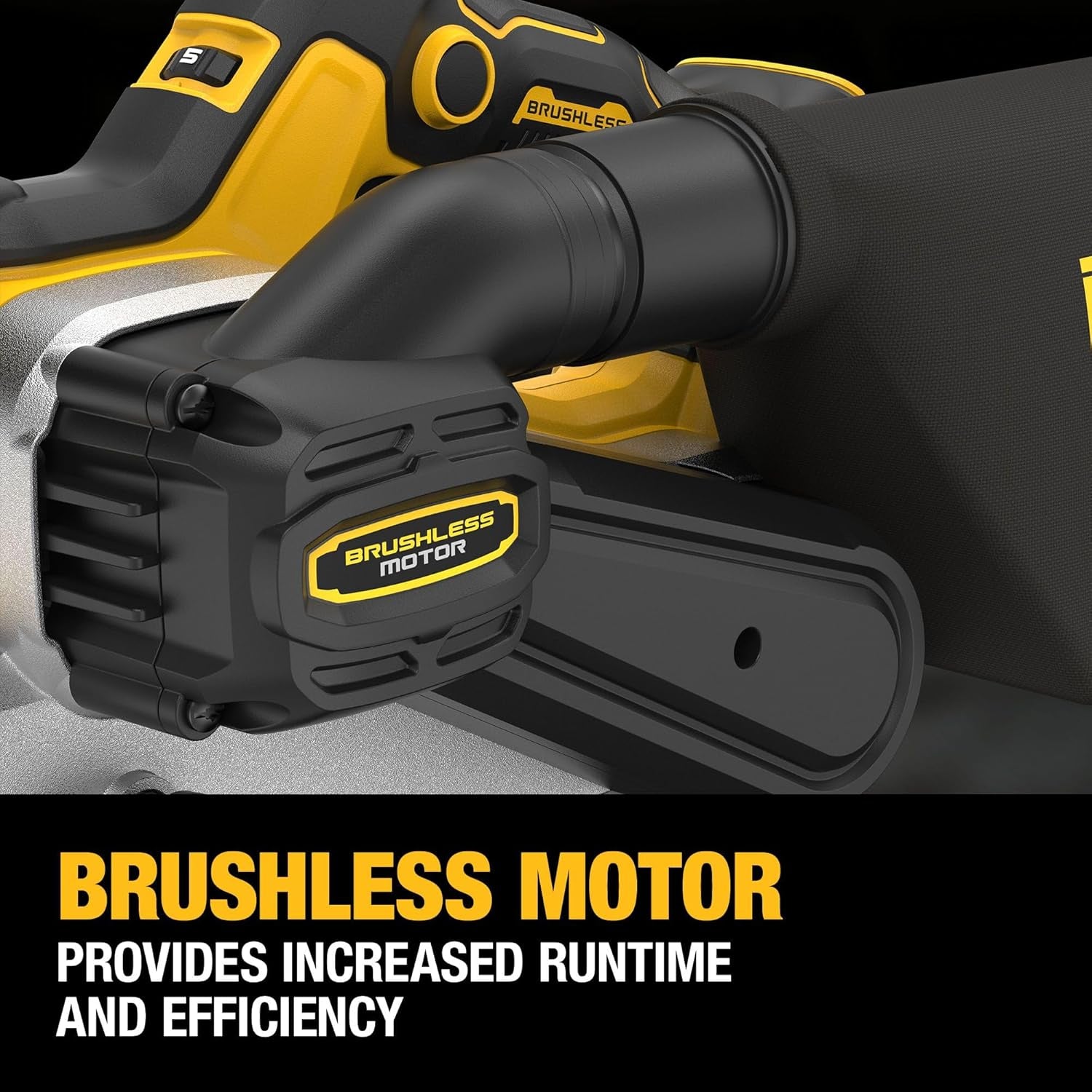 20V MAX* Belt Sander, Cordless, Brushless, Tool Only (DCW220B)