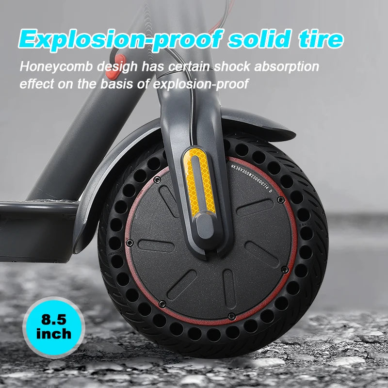 MK083 350W Electric Scooter for Adults 36V 10.4AH Max Range 30KM Folding E-Scooter Smart Kick Scooter
