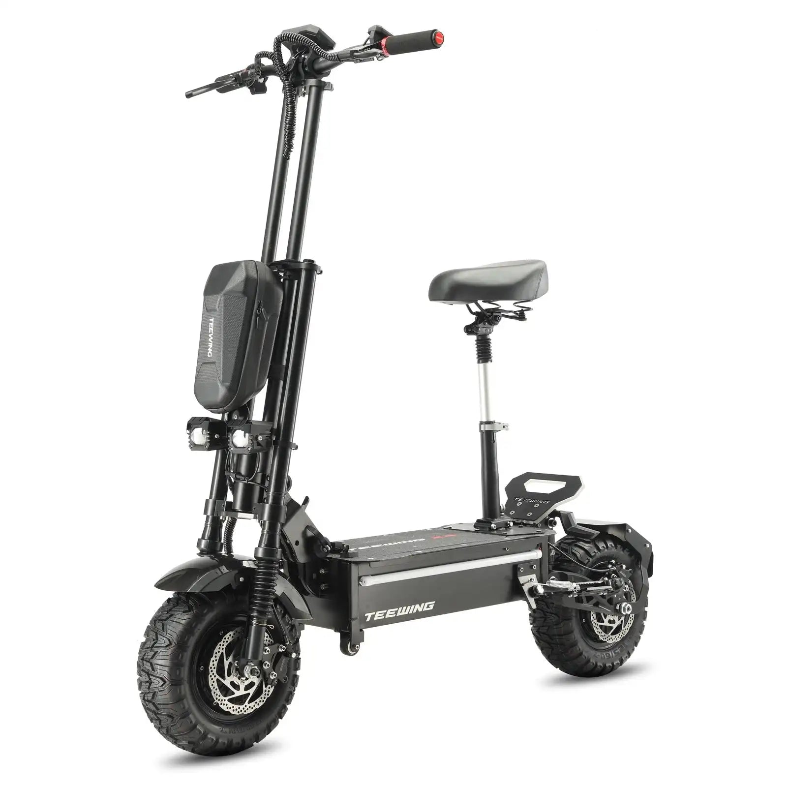 TEEWING Z4 Pro Adult Electric Scooter, 8000W Motor,60V40Ah Folding E-Scooter, 13 Fat Tireh Tire,E-Mountain Scooter