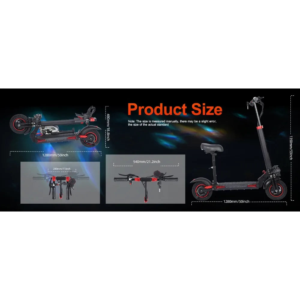 J11PLUS Escooters 1200W Motor 48V21Ah Battery with Front and Rear Turn Signals Electric Scoote 11-Inch Off-Road Tires E-Scooter