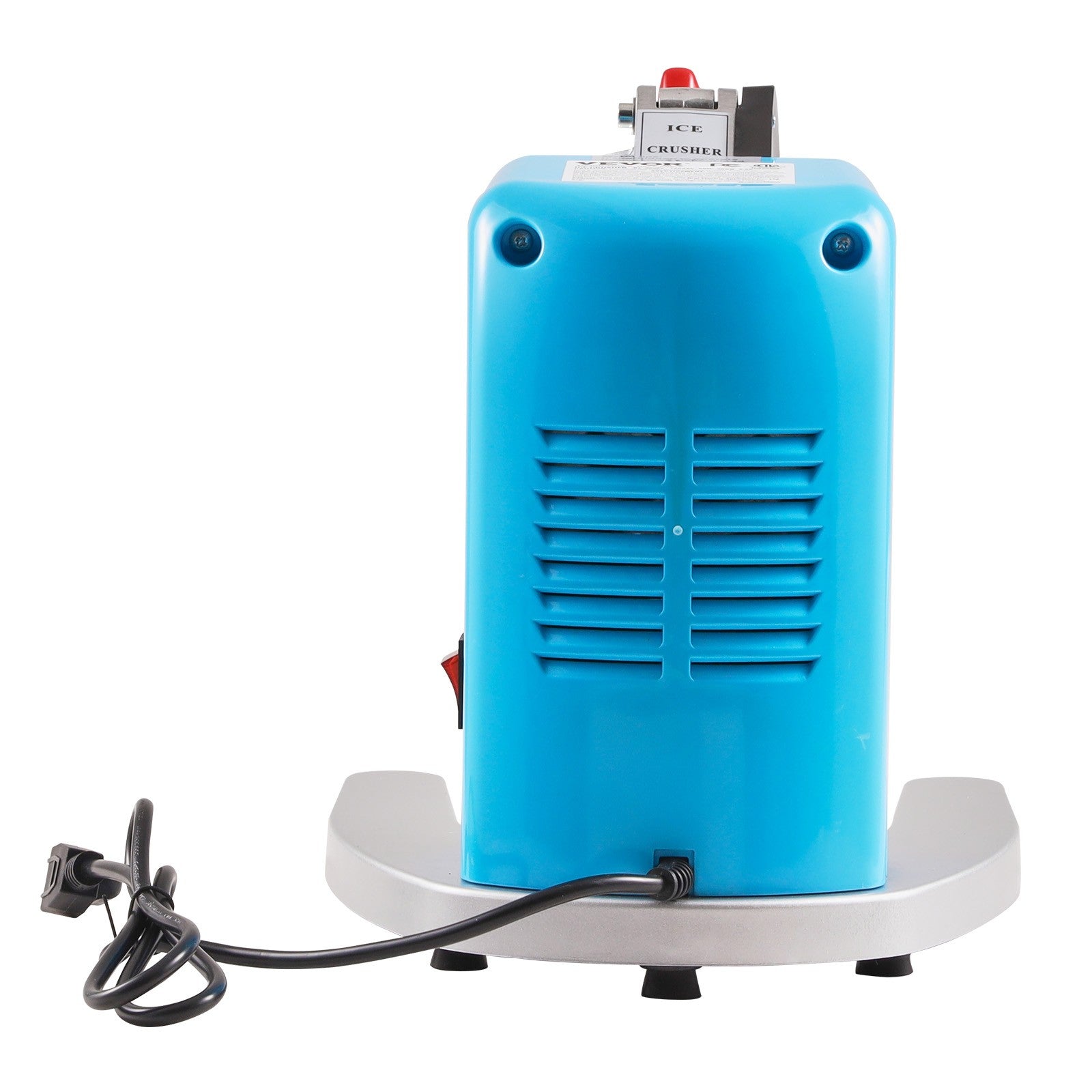 Electric Ice Crusher 220Lbs/Hr Snow Cone Machine Maker Shaved Ice 300W