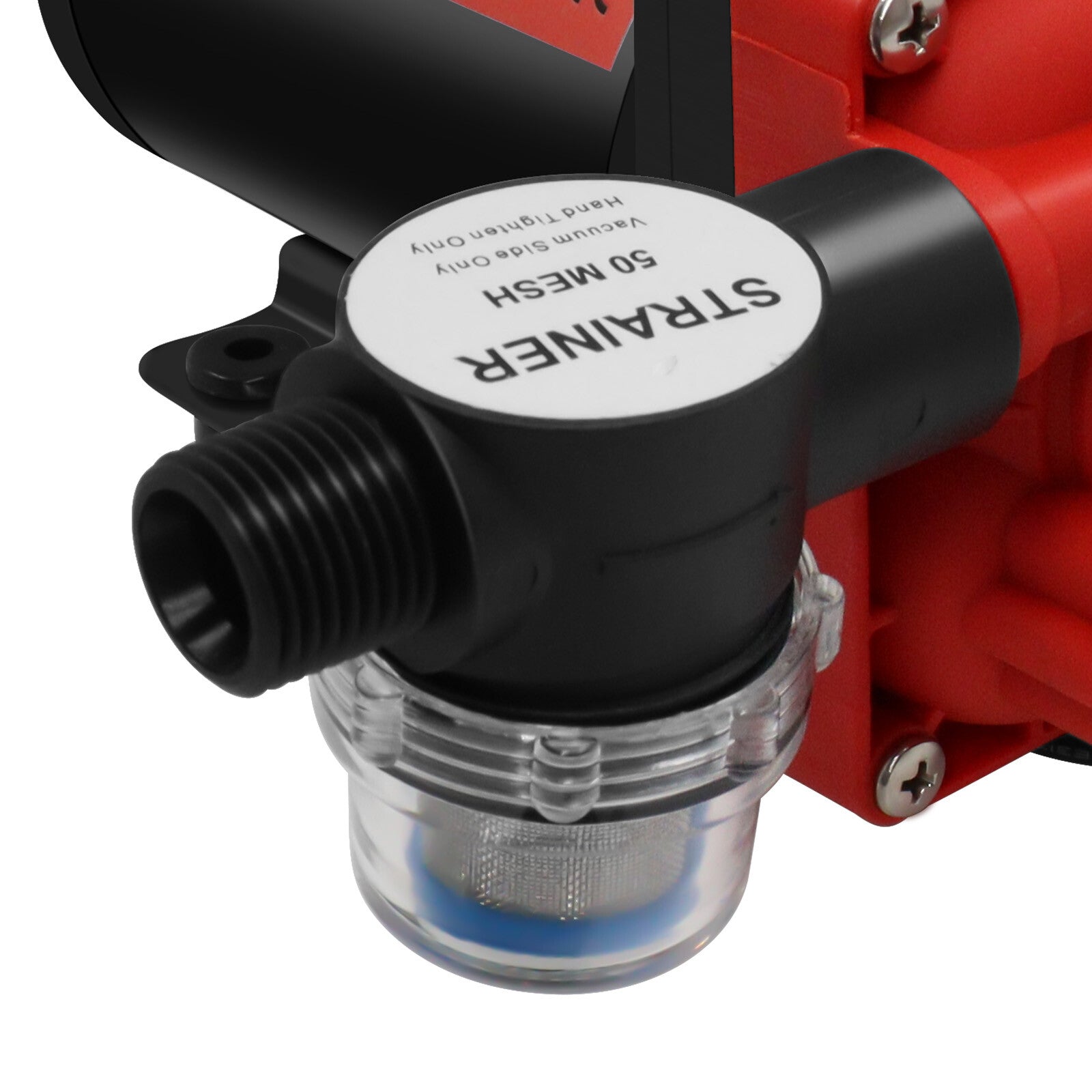 AC 110V 6GPM RV Water Pump Self-Priming Diaphragm Pump 70PSI High Pressure Pump