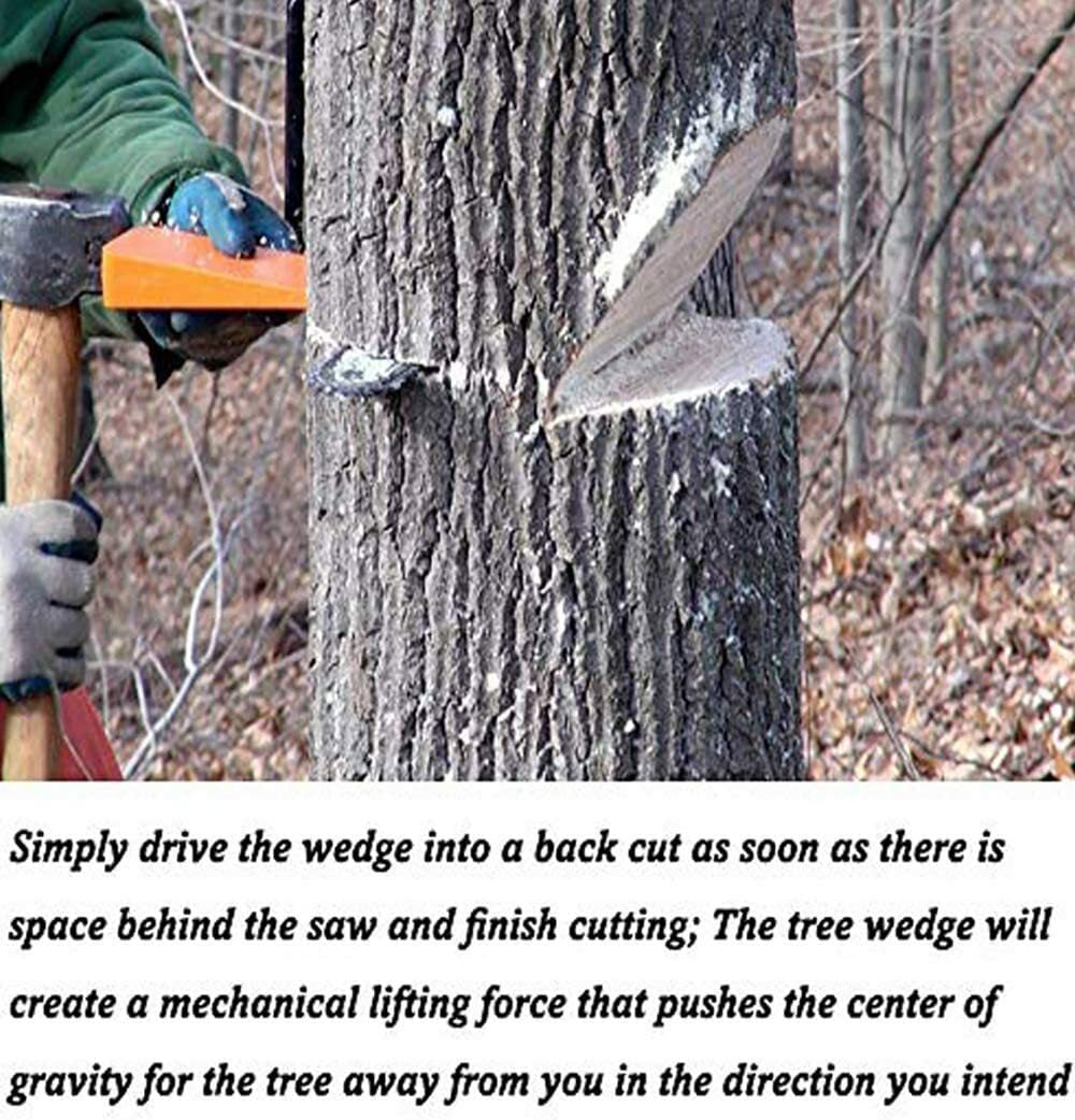 15 -5.5" USA HARD Logging Felling Bucking Tree Forestry Falling Spiked Wedges B