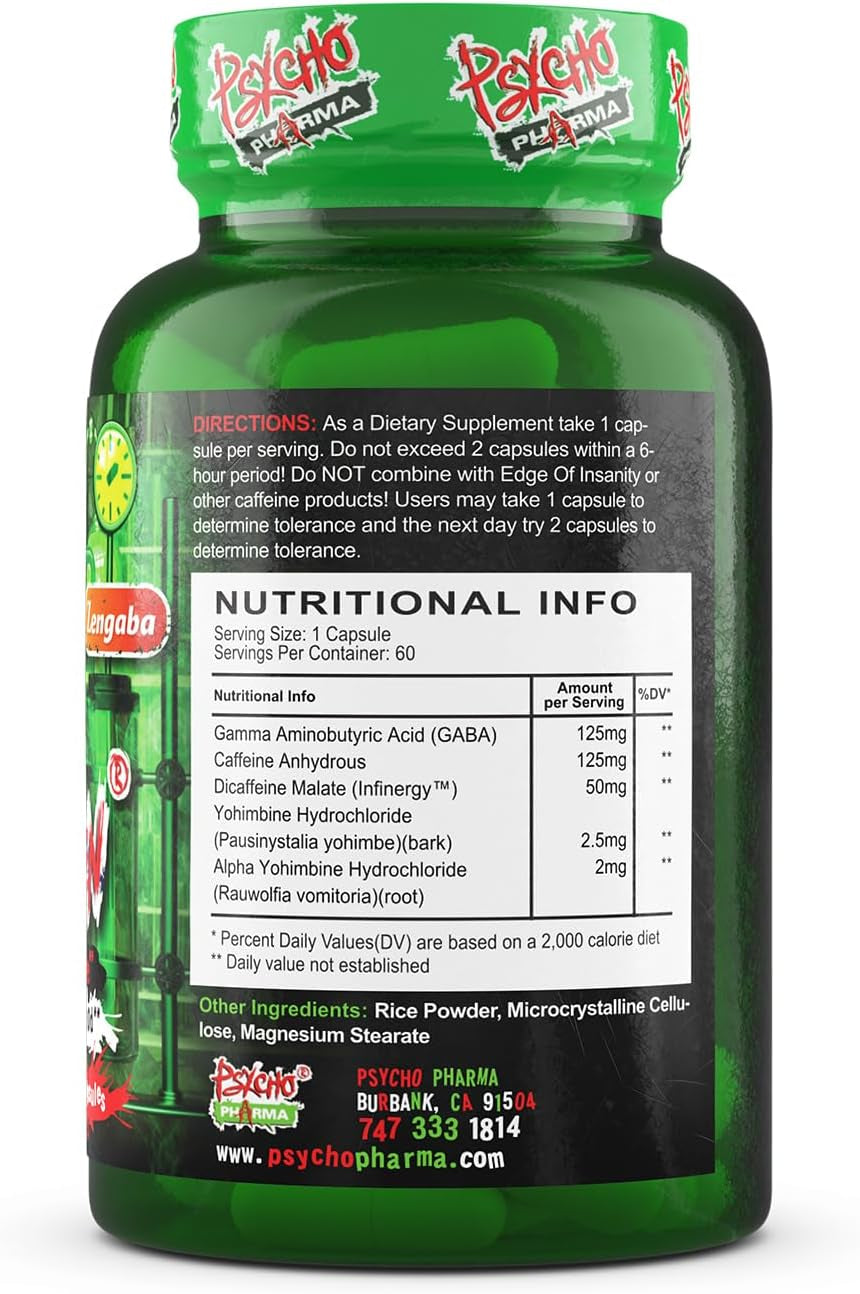 Far beyond Driven, for Increased Energy to Burn with Improved Focus, Positive Mood.