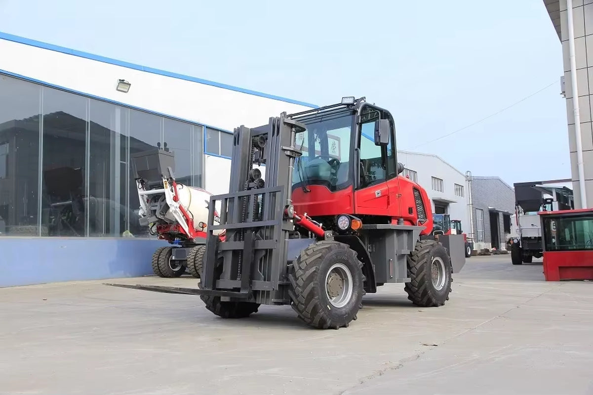 Unleash Your Off-Road Potential with a Powerful 3-Ton All-Terrain Forklift with Great Visibility