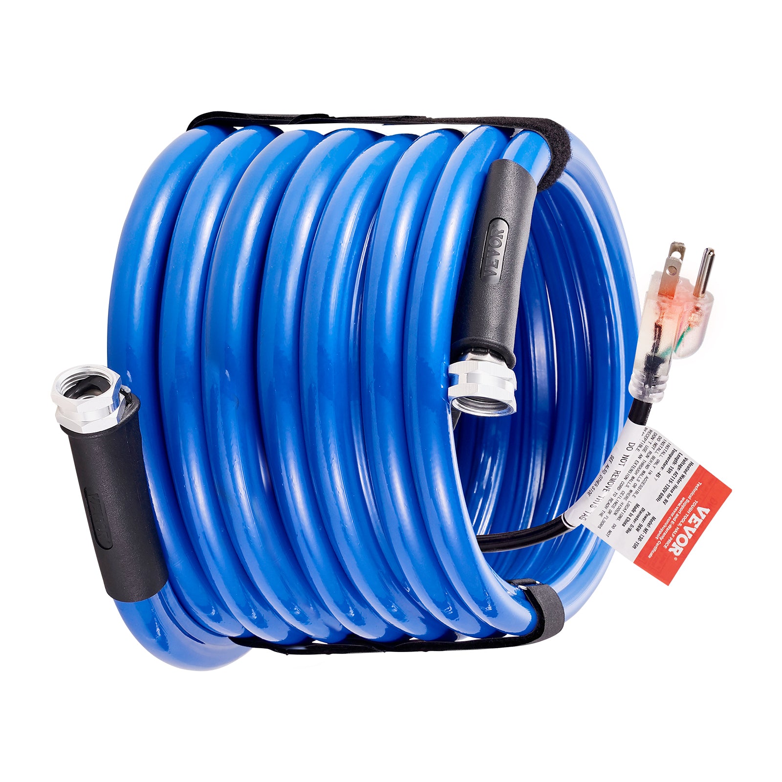 VEVOR Heated Water Hose 15Ft-100Ft for RV -45℉ Antifreeze Drinking Water Hose