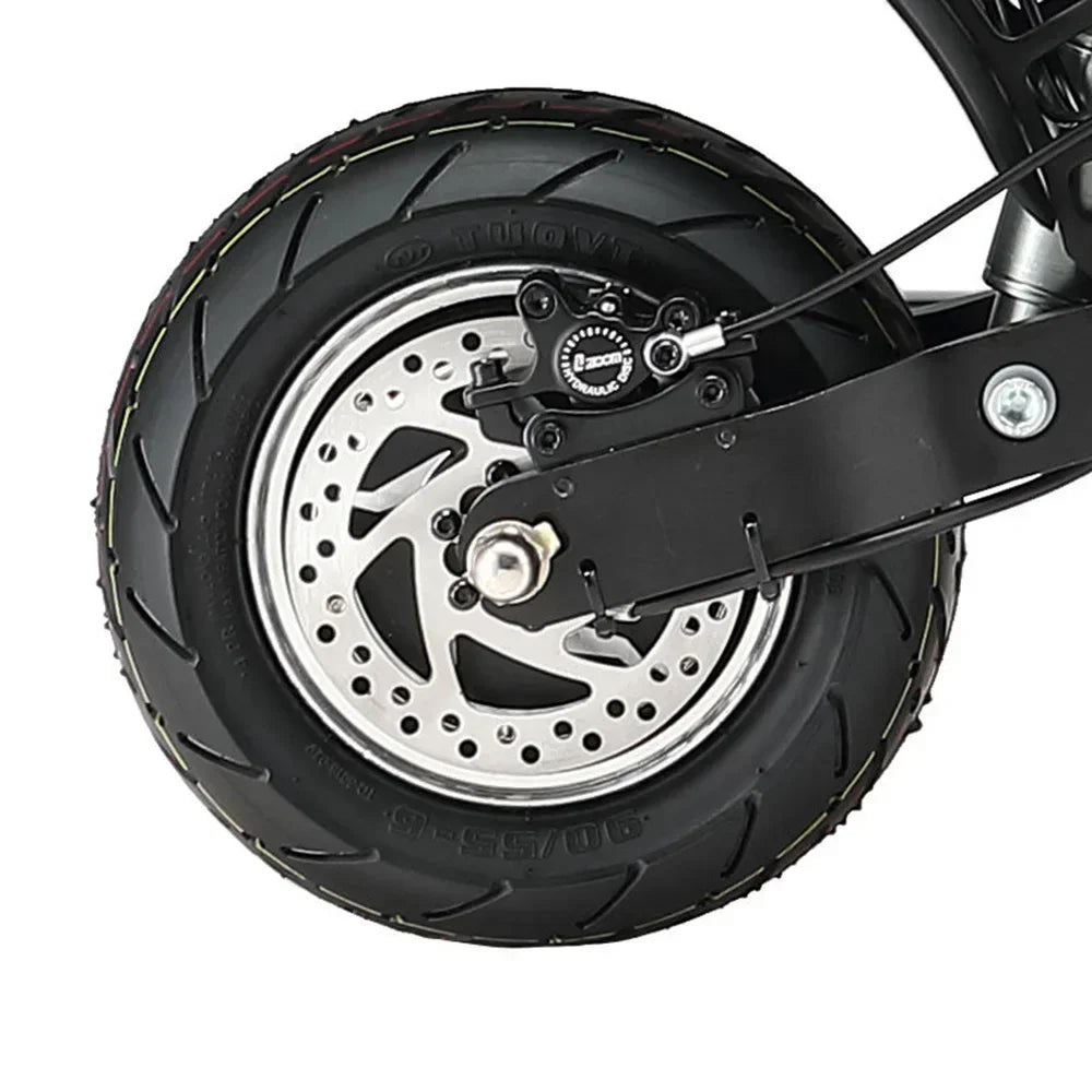 TEEWING X3 Adult Electric Scooter,3200W Motor,52V28Ah Bttery Folding E-Scooter, 10 Inch Fat Tire,E-Mountain Scooter