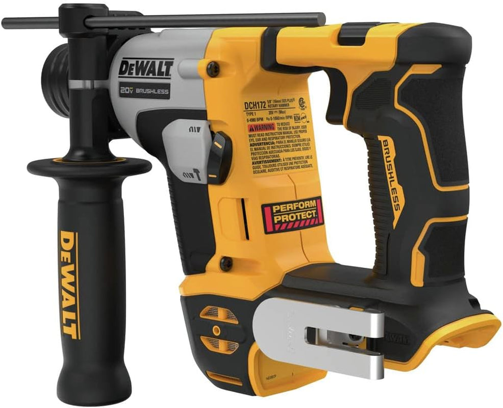 20V MAX SDS plus Rotary Hammer Drill, Cordless, 5/8 In., Tool Only (DCH172B)